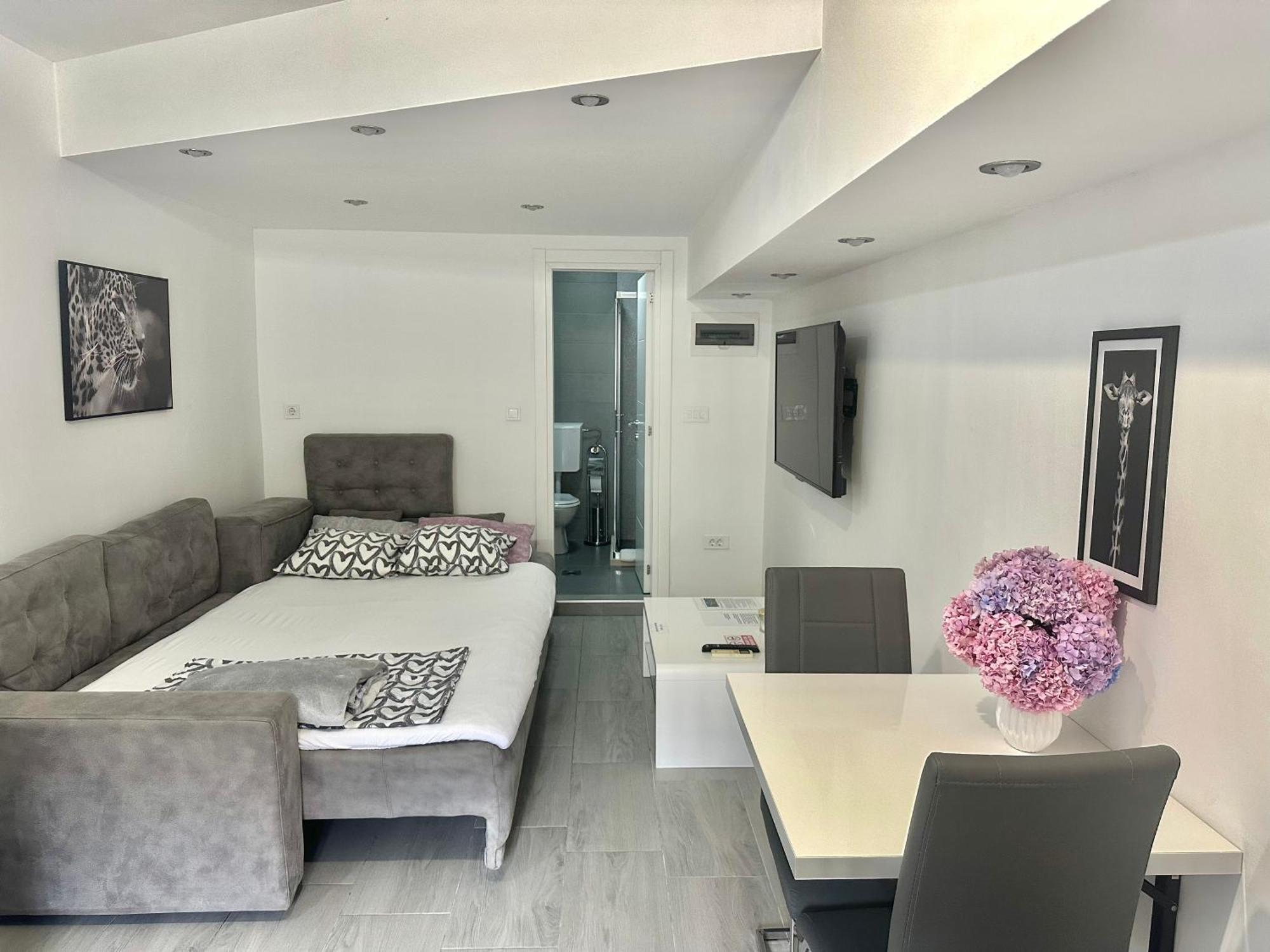 Apartment Diamond -Modern And Lovely Seaside Studio Apartment Kotor Eksteriør billede
